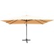 10 x13 Feet Rectangular Cantilever Umbrella with 360° Rotation Function