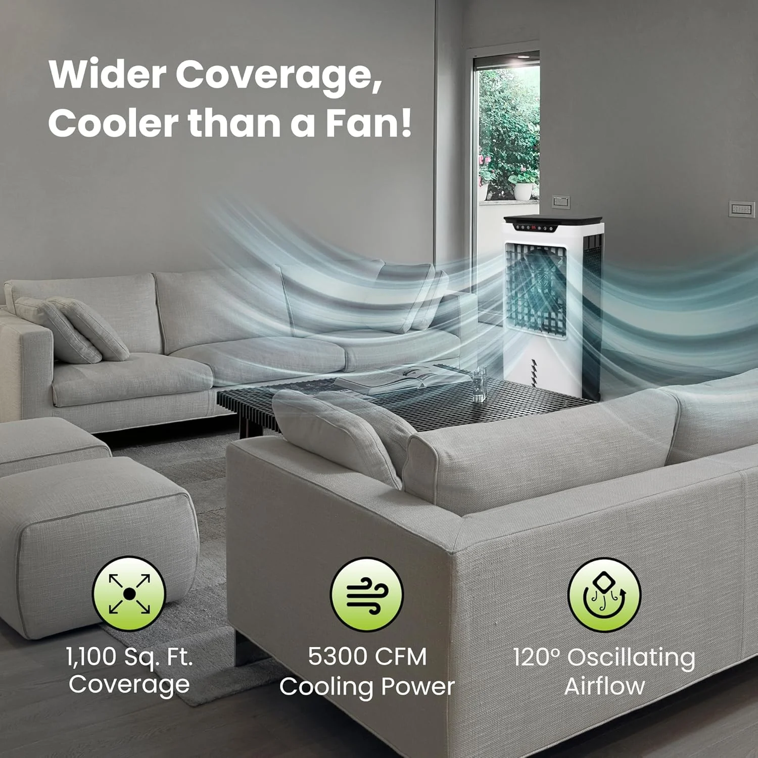 Powerful Swamp Cooler 5300 CFM