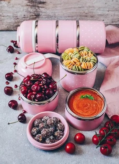 IsshotTM Insulated Stainless Steel Bento Lunch Box, Leak-Proof, Multi-Layer, BPA-Free, with Bag, 750-1650ml