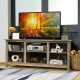 58 Inch 2-Tier TV Stand Entertainment Media Console Center