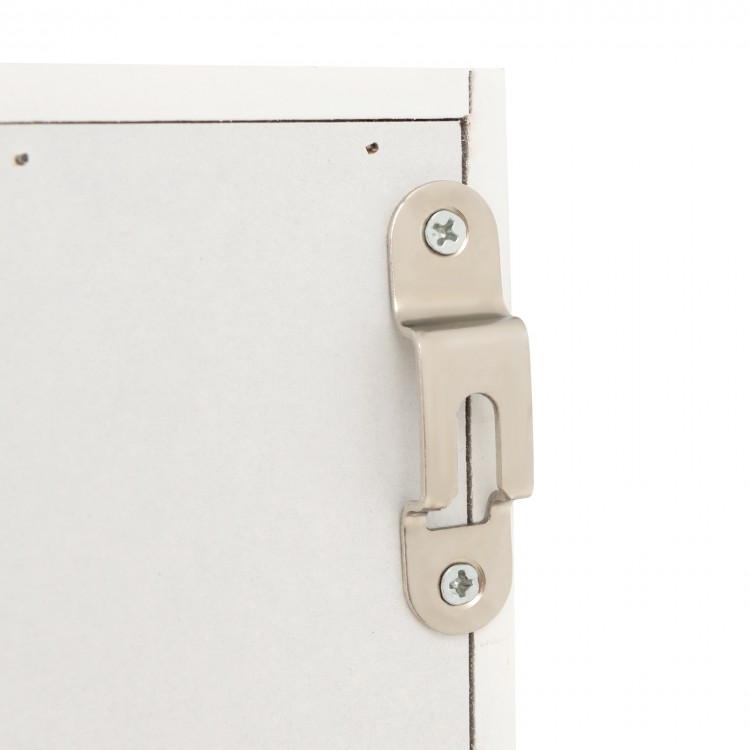 Wall Mounted Jewelry Armoire Organizer with Full-Length Frameless Mirror