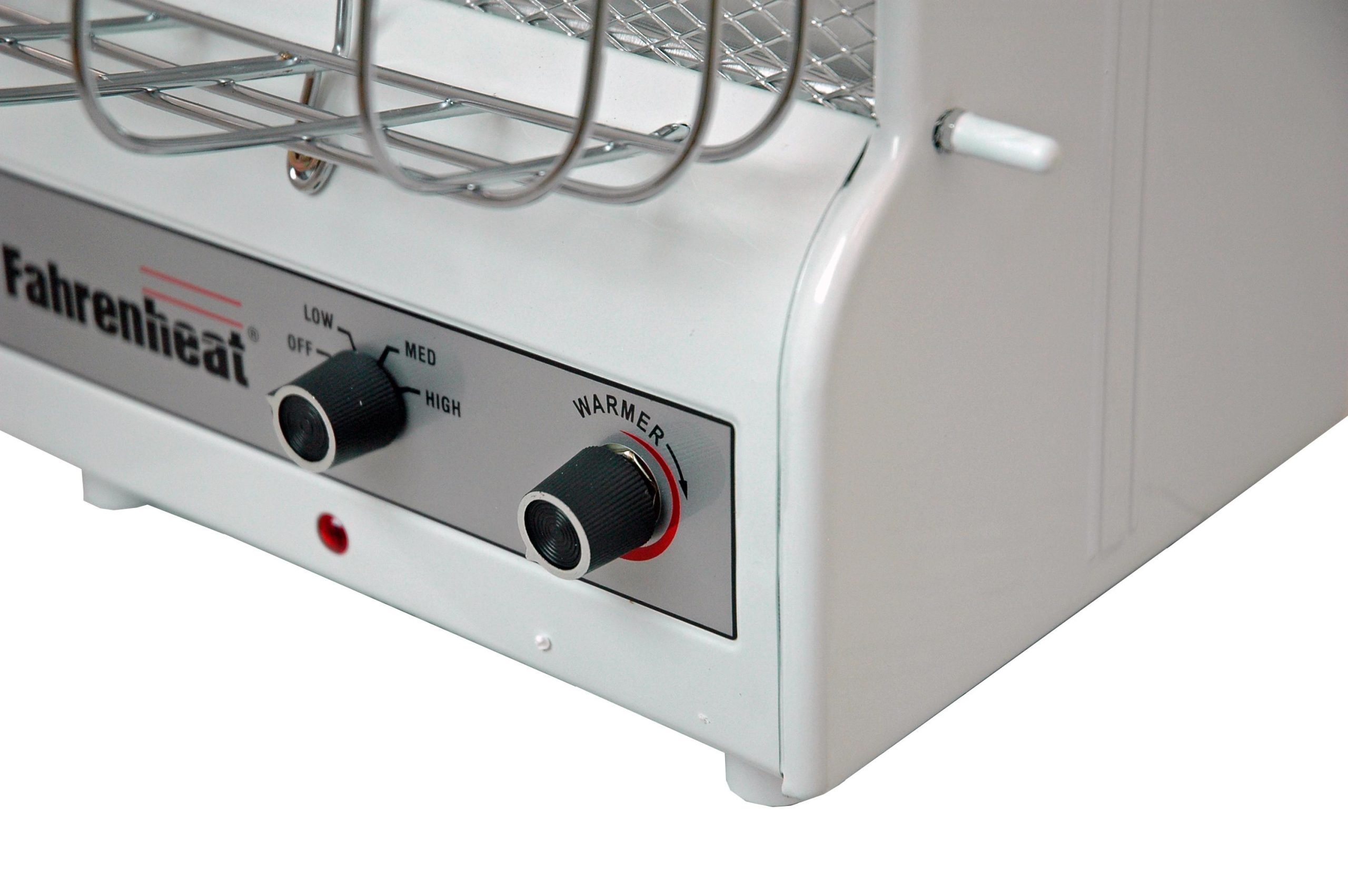 Fahrenheat MCM Portable Fan-Forced Radiant Heater, 600-1500W, 120V, White