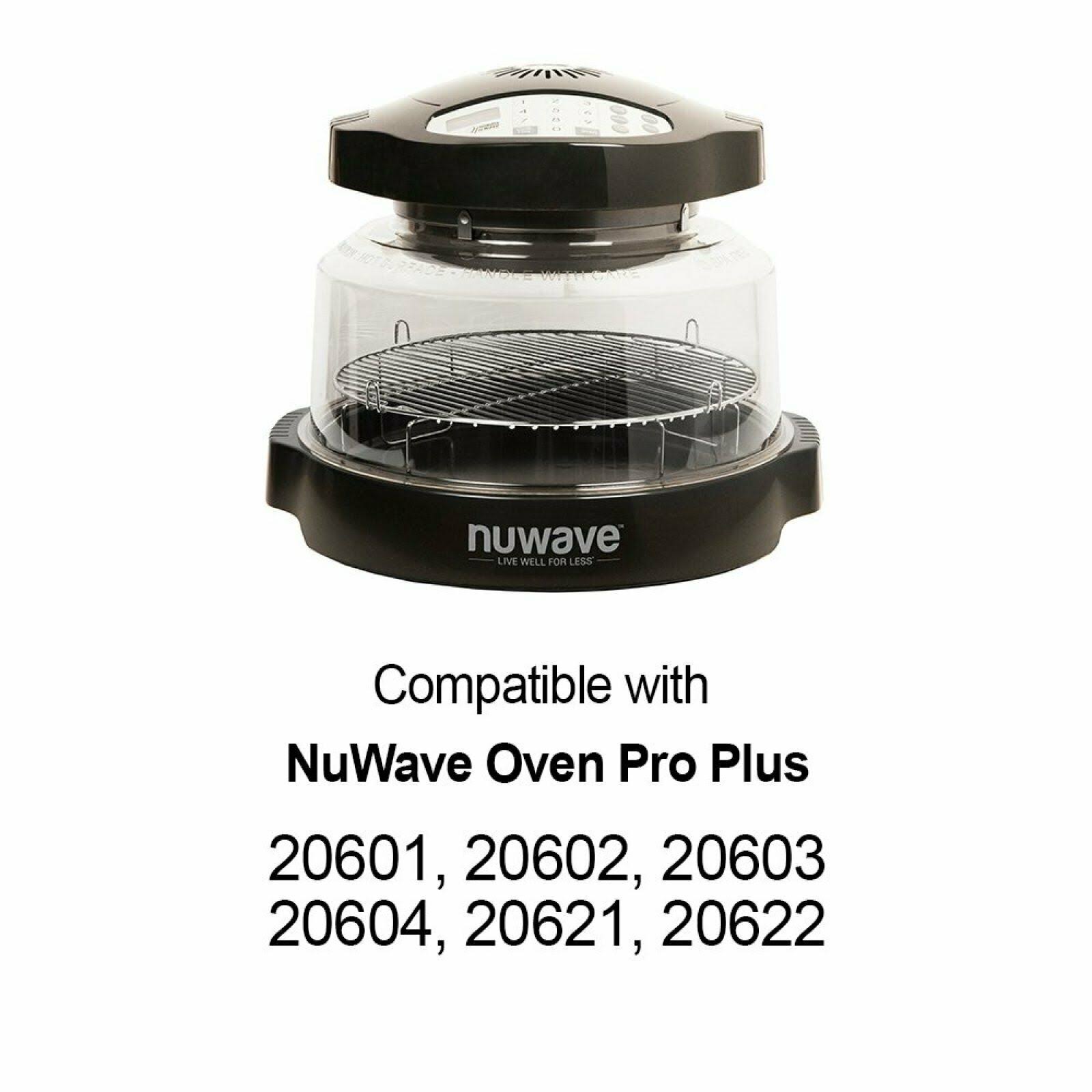 NuWave Oven Pro Plus Replacement Dome – Durable Polycarbonate, Dishwasher-Safe