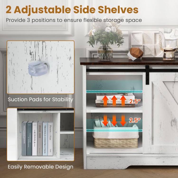 TV Stand for 65 Inch TVs Media Console Table for Living Room