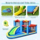 Inflatable Kids Water Slide Bounce Castle with 480W Blower