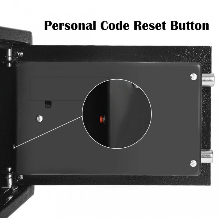 2-Layer Safe Deposit Box with Digital Keypad