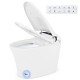 One-Piece Elongated Smart Toilet Bidet 1.28 GPF, Dual-flush