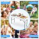 5 FT Folding Ice Cooler Table with Double Sinks for Camping Party Picnic Wedding