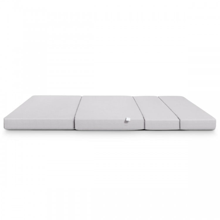 4 Inch Folding Sofa Bed Foam Mattress with Handles