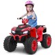 24V Kids Ride-On Electric ATV with Wireless Connection for Toddlers 3-8 Years Old