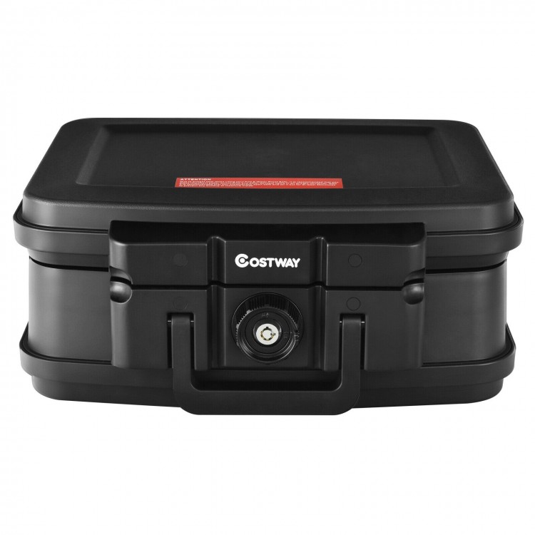 Fireproof Waterproof 30 Minute Safe Box with Lock and Handle