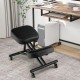 Adjustable Ergonomic Kneeling Chair with Upgraded Gas Spring Rod and Thick Foam Cushions