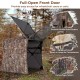 Hunting Blind 360 Degree One-Way See-Through Ground Blind for 2-3 Person