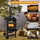 Portable Outdoor Pizza Oven with Pizza Stone and Waterproof Cover