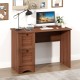 Wooden Computer Desk Workstation with 2 Drawers for Home and Office