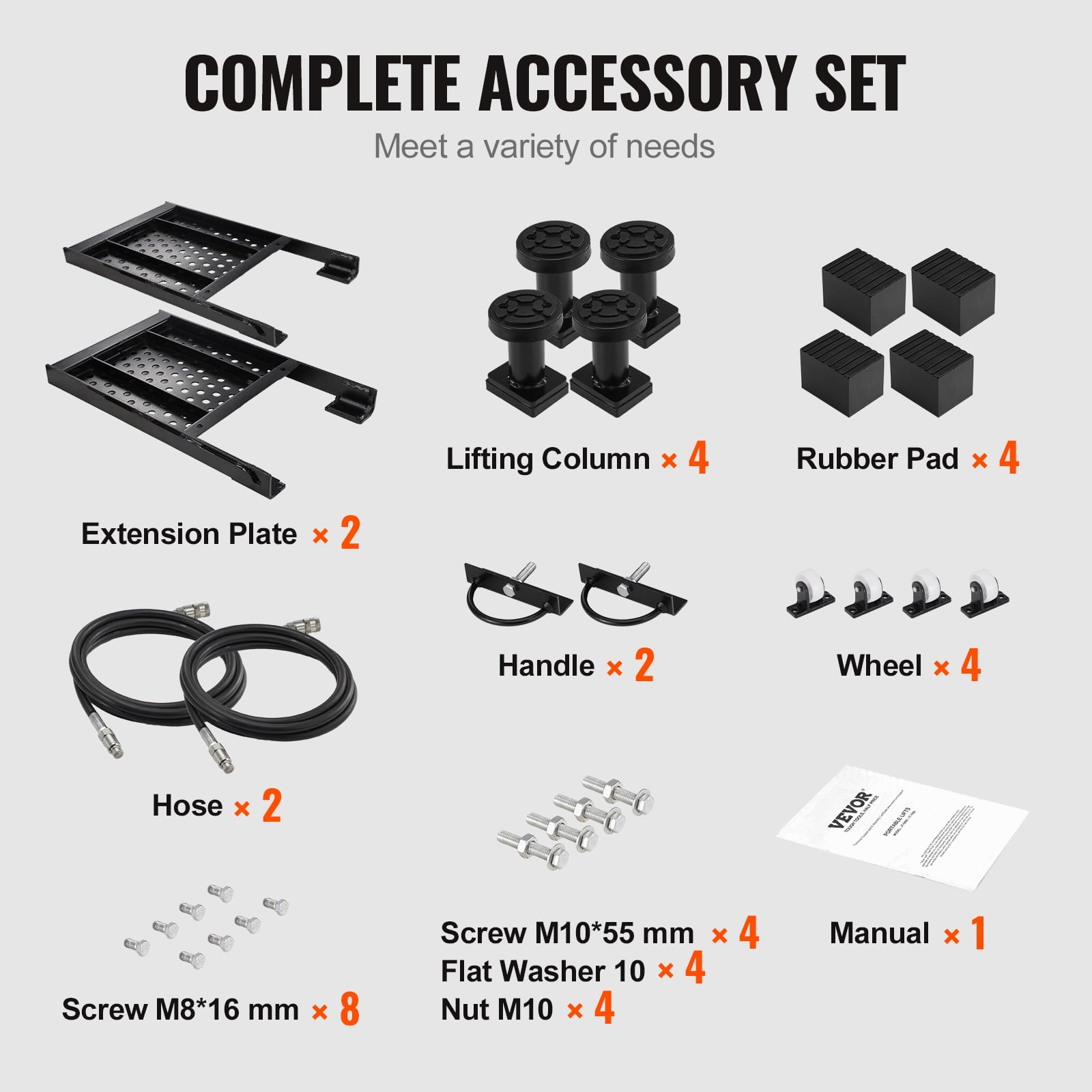 SKYSHALO Portable Car Lift 7000 LBS Automatic Car Lift System Jack for Home Garage