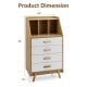 4-Drawer Dresser with 2 Anti-Tipping Kits for Bedroom