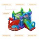 Kids Inflatable Bounce House Dragon Jumping Slide Bouncer Castle with 740W Blower
