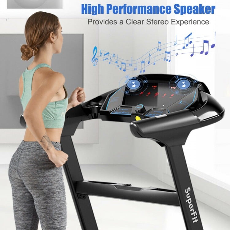 2.25HP Folding Treadmill with Bluetooth Speaker
