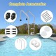 3-Step Stainless Steel Swimming Pool Ladder with Anti-Slip Step