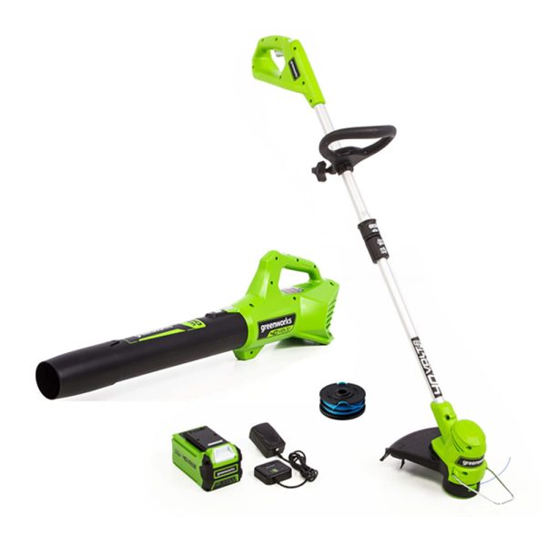 40V String Trimmer/Leaf Blower Combo W/2.0 Ah Battery, 1312502