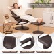360° Swivel Recliner Chair with Ottoman