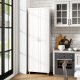 73.5 Inch Freestanding Double Door Tall Versatile Storage Organizer