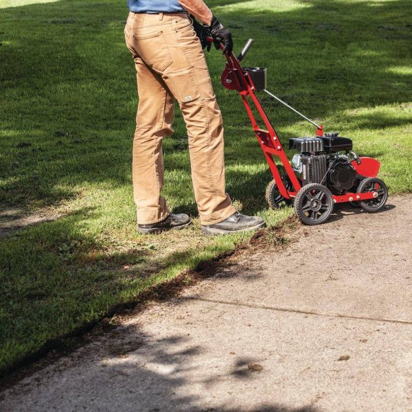 41273 9 in. Tri-Tip Blade 79 cc Viper Engine Gas Lawn and Landscape Edger with 4-Wheel Design and Multi-Position Pivot Head