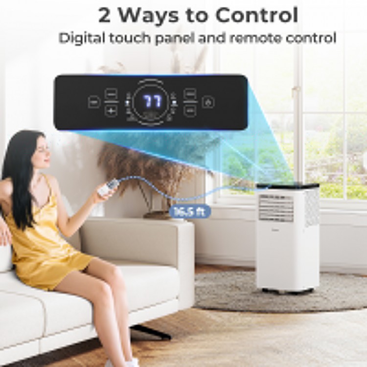 8000/10000 BTU Portable Air Conditioner 3 in 1 Floor AC Unit