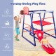 7-In-1 Metal Toddler Climbing Toys for 3-7 Years Old