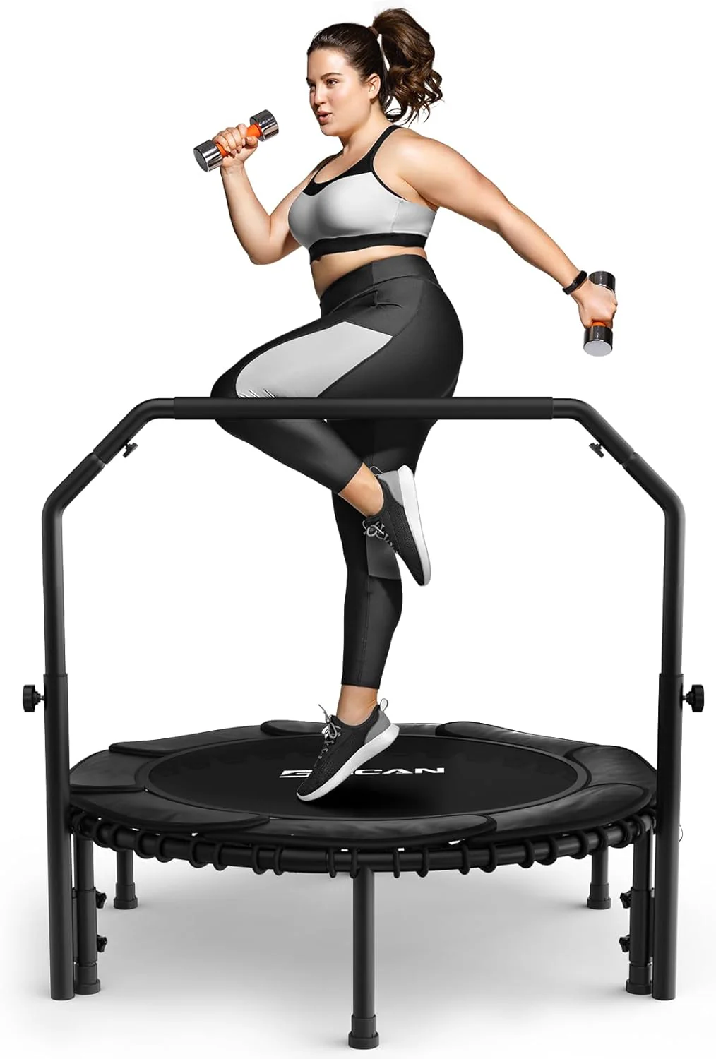 BCAN 450/550 LBS Foldable Mini Trampoline, 40