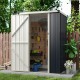 4 x 3 FT Metal Outdoor Storage Shed with Lockable Door