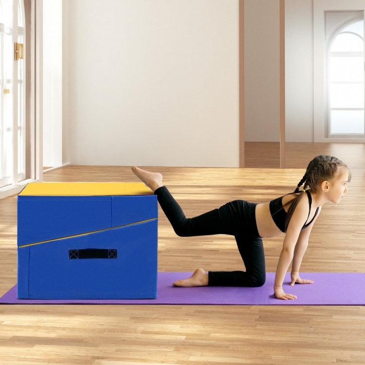 Folding Incline Yoga Gymnastics Tumbling Mat with EPE Foam