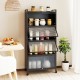 5-Tier Kitchen Pantry Storage Cabinet with Flip-Up Doors