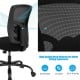 400LBS Mesh Big and Tall Office Chair Swivel Task Chair