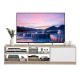 63 Inch TV Stand with Push-to-Open Door Cabinet for TVs up to 75 Inch