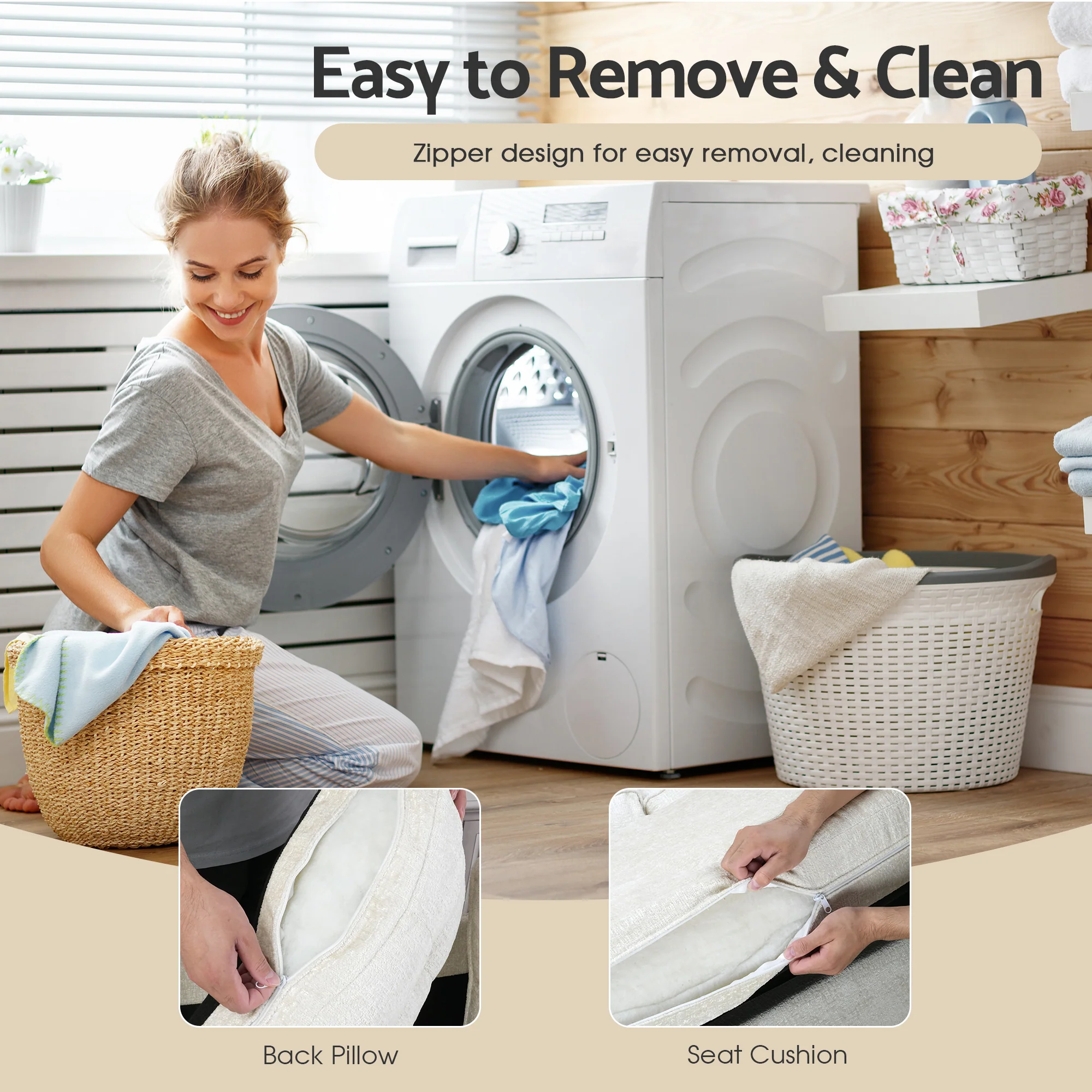 Sofa 3 Seaters Sofa Velvet L Shape