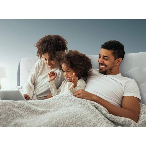 Intex Queen Size Pillow Top Air Mattress with Electric Pump & Headboard – Double High, 600 lbs Capacity