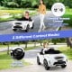 12V Kids Ride On Car with Remote Control Lockable Doors Slow Start System and LED Lights