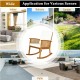 Outdoor Acacia Garden Wood Rocking Chair