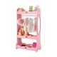 Kids Pretend Costume Closet with Mirror