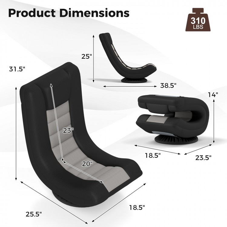 360° Swivel Gaming Chair with 4 Adjustable Position