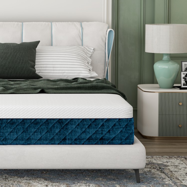 10 Inch Mattress with Jacquard Fabric Cover in a Box