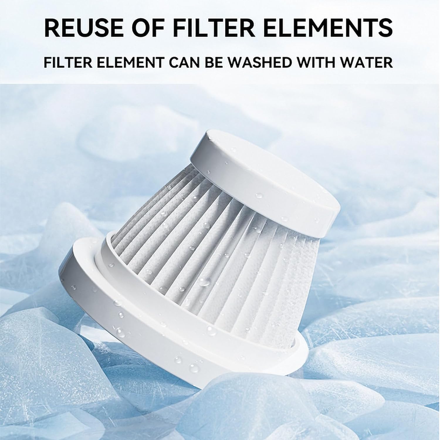 Generic Portable Cordless Handheld Vacuum Cleaner, 120W, 280ml Capacity, Blue – Lightweight & Compact for Car and Home Use