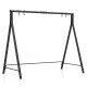 Patio Metal Swing Stand with A-Shaped Structure