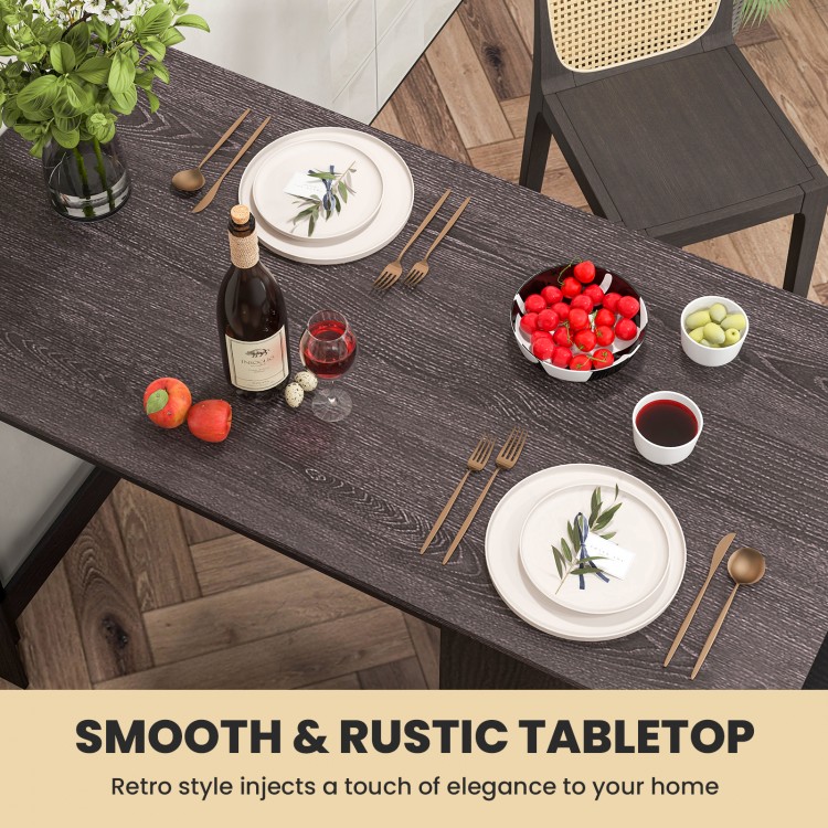 Counter Height Bar Table with Storage Cabinet and Drawer