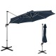 11 FT Outdoor Patio Umbrella with 360° Rotation and Adjustable Tilt