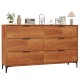 6-Drawer Dresser with Interlock System for Bedroom Living Room