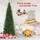 12 FT Artificial Christmas Tree with 800 Warm White LED Lights for Home Party Shopping Mall
