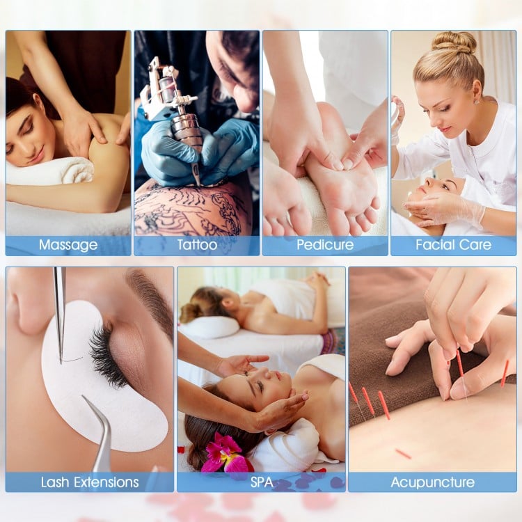 73 Inch Portable Tattoo Salon Facial Bed Massage Table